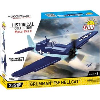 Cobi II. világháborús Grumman F6F Hellcat, 1:48, 235 k kép