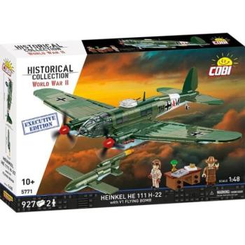 Cobi II WW HEINKEL He 111 H-22 s V1 (Fieseler Fi 103), 1:48, 840 k, 2 f kép