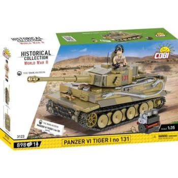 Cobi II WW Tiger no 131, 1:35, 869k, 1 f kép