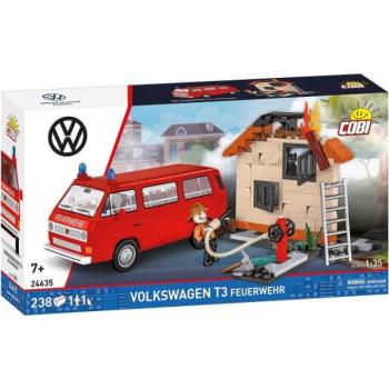Cobi Volkswagen T3 Tűzoltóság, 1:35, 238 k, 2 f kép