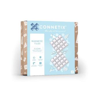 Connetix csempe - Mágneses építőkészlet átlátszó aljzatok 2 db kép