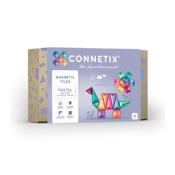 Connetix csempe - Mágneses építőkészlet Pastel Mini 32 db kép