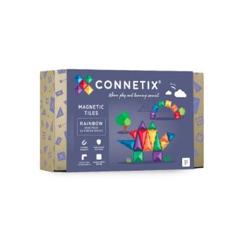Connetix csempe - Mágneses építőkészlet Rainbow Mini 24 db