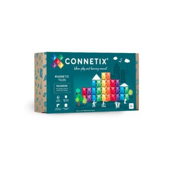 Connetix csempe - Mágneses építőkészlet téglalapok 18 db kép