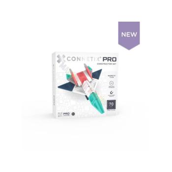 Connetix Tiles - Mágneses építőkészlet Pro 70 darabos kép