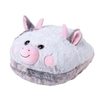 Cozy Noxxiez CS927 Cow - meleg plüss papucs kép