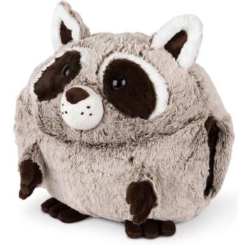 Cozy Noxxiez HW712 Raccoon - meleg plüss párna 3 az 1-ben kép