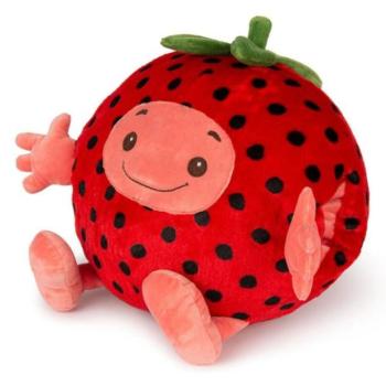 Cozy Noxxiez HW750 Strawberry - meleg plüss párna 3 az 1-ben kép