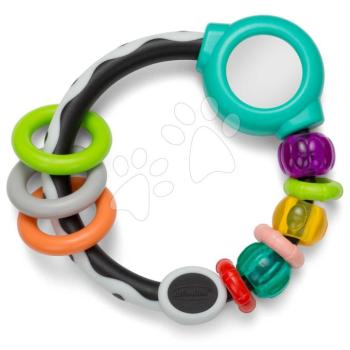 Csörgő Shake & Spin Rattling Ring Infantino tükörrel 0 hó-tól kép