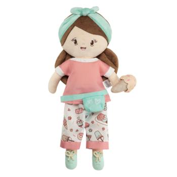 DeCuevas 20048 Plüss baba SWEET- 36 cm bölcsővel kép