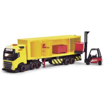 DHL Teherautó Volvo FH 16 emelőkosárral 35 cm kép