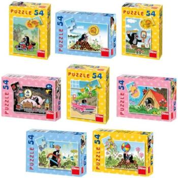 Dino Mole 54 mini puzzle kép