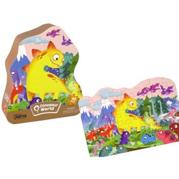Dinoszaurusz és Vulkán puzzle 48 darabbal kép