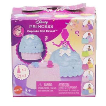 Disney hercegnők mini cupcake meglepetés hercegnő kép