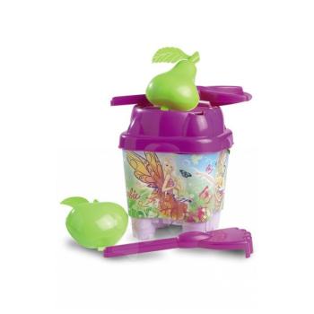 Divertoys Barbie szett vödör vár locsolóval 23462 lila kép