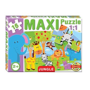 Dohány baby puzzle gyerekeknek Maxi Dzsungel 16 darabos 640-2 kép