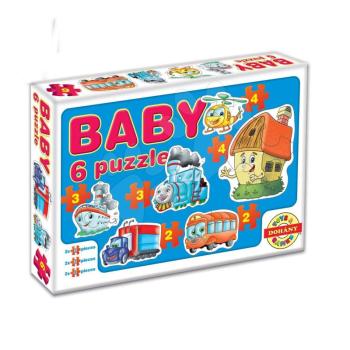 Dohány baby puzzle közlekedési eszközök 6-ábra 635-2 kép