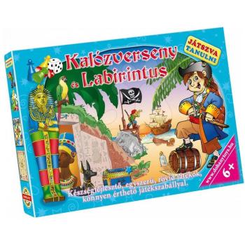 Dohány gyerek játék Játszva tanulni Kalózverseny és Labirintus 619-1 kép
