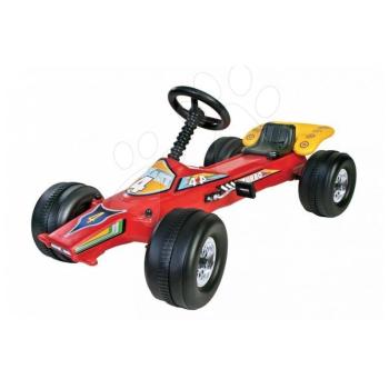 Dohány gyerek négykerekű Go Kart pedálos autó 102 piros kép