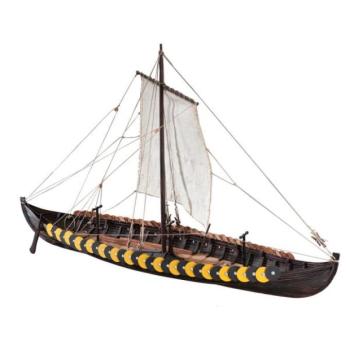 Dušok Viking hajó Gokstad 1:35 készlet kép