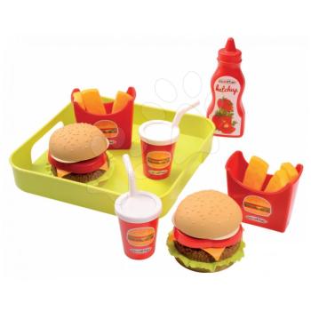 Écoiffier hamburgerek tálcán 100% Chef 957 kép
