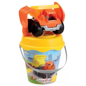Écoiffier vödör szett Bob a mester kisautóval 736 kép