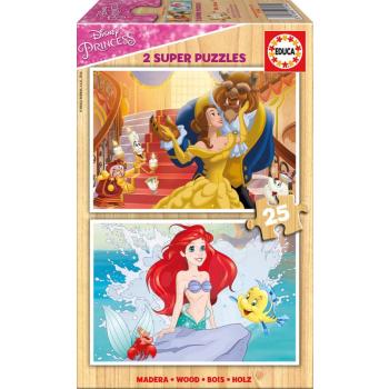 Educa gyerek fa puzzle Disney Hercegnők 17164 kép