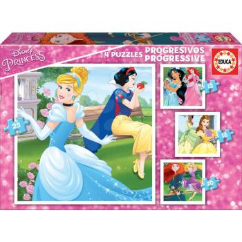 Educa gyerek progresszív puzzle Disney Hercegnők 17166 kép