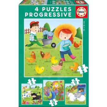 Educa gyerek puzzle Állatok a farmon 17145 kép
