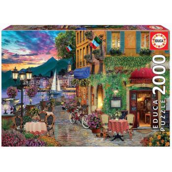 Educa puzzle Italian Fascino 2000 darabos és fix ragasztó 18009 kép