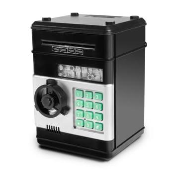 Éhes trezor persely - ATM érmékhez és bankjegyekhez PIN-kóddal kép