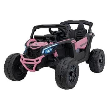 Elektromos autó Buggy Can-Am Maverick 24V 4x200W rózsaszín kép