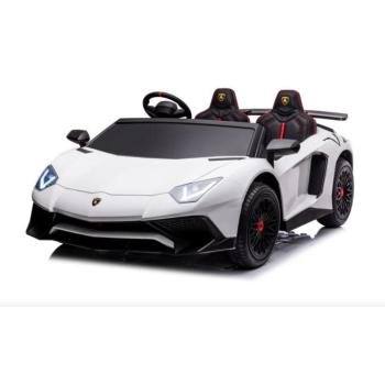 Elektromos autó Lamborghini XXL 24V A8803 fehér kép