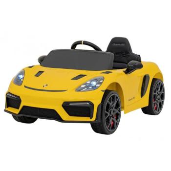 Elektromos autó Porsche Spyder RS ​​718 MP4 sárga kép