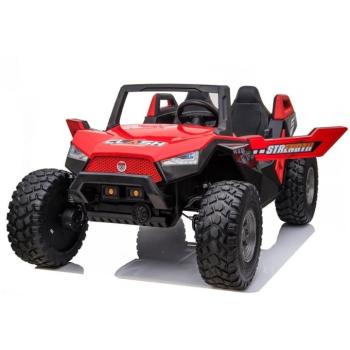 Elektromos buggy autó Clash 24V 4*200W 16km/h 60kg 2x12V14Ah piros kép