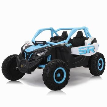 Elektromos játékautó Buggy SR SUPER 66 4x4 24V kék kép