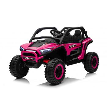 Elektromos játékautó Buggy UTV KCK 4x4 rózsaszín 24V | 800W | 50 kg | EVA | LED | 2,4 GHz | ECO bőr kép