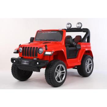 Elektromos játékautó SPEED 2.0 - 4x4 piros | 180 W | ÉVA | LED | 2,4 GHz | Öko bőr | 12V7Ah kép