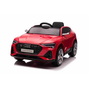 Elektromos kisautó Audi E-tron Sportback 12V, piros, széles egyszemélyes ülés kép