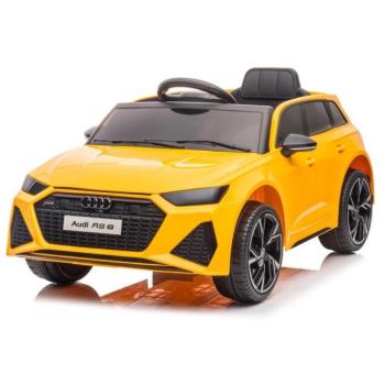 Elektromos kisautó Audi RS6 sárga kép