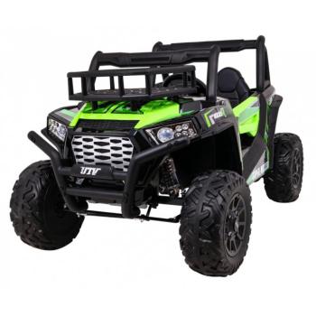 Elektromos kisautó Buggy UTV zöld