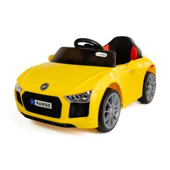 Elektromos kisautó Fast Wing eco-bőr sárga kép