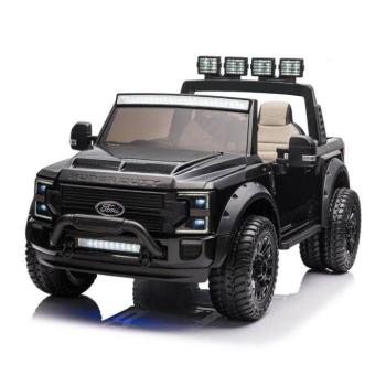 Elektromos kisautó Ford Super Duty 4x4 24V 14Ah fekete kép