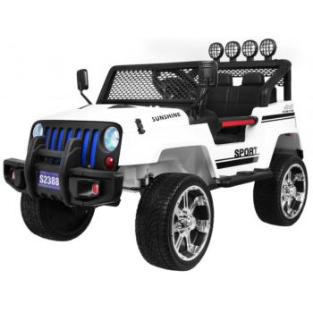 Elektromos kisautó Jeep Raptor 4x4 fehér kép