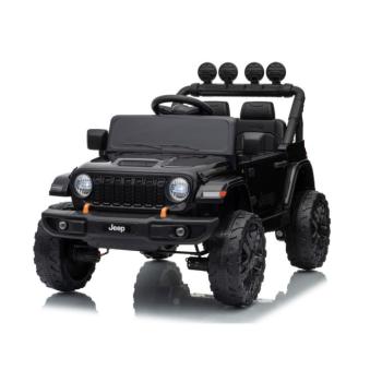 Elektromos kisautó Jeep Rubicon 24 V 2x200 W fekete
