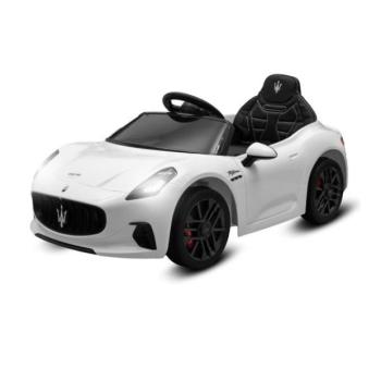 Elektromos kisautó Maserati GranTurismo Baby Mix fehér kép