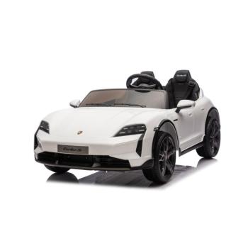 Elektromos kisautó Porsche Taycan Turbo S fehér kép