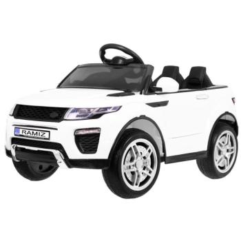 Elektromos sportautó Rapid Racer fehér kép