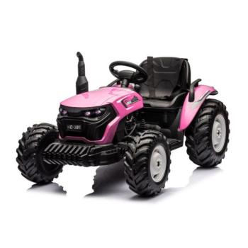 Elektromos traktor HC-306 24V rózsaszín