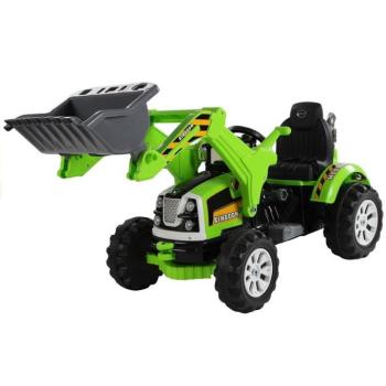 Elektromos traktor - zöld pengével kép